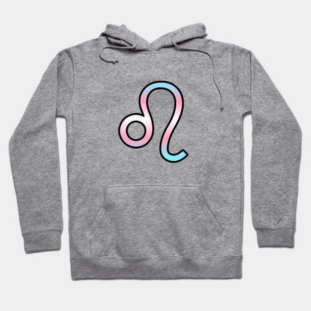 Leo Trans Pride Symbol Hoodie by SillyStarlight